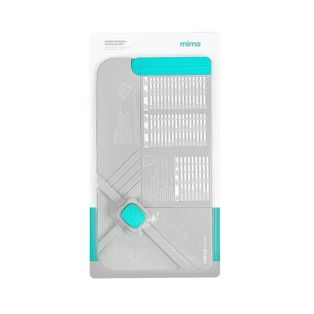 Mimo - Base Making – Ferramenta para Criar Caixas e Envelopes com Vincador, Furador 2 em 1 e Extensor de Guia - 1