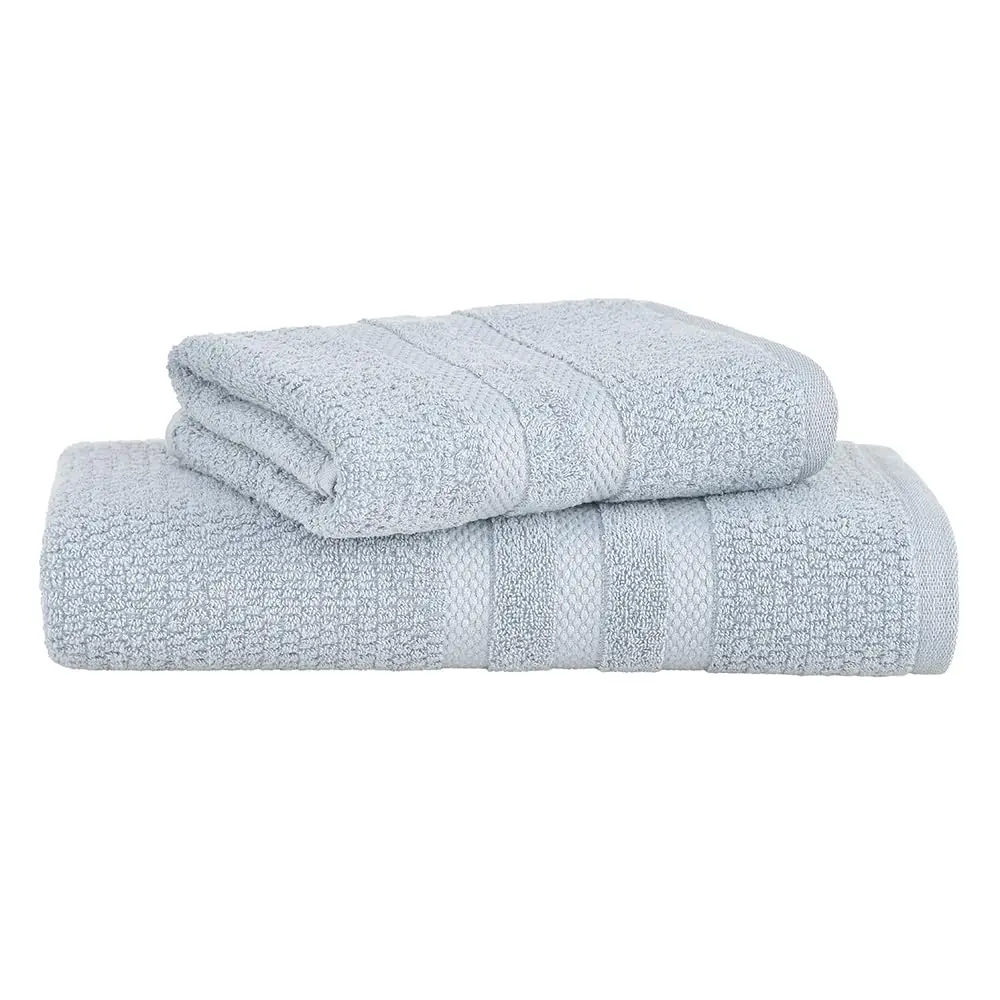Buddemeyer Jogo de Toalhas Vanilla Extra Soft Gigante Azul 2 peças
