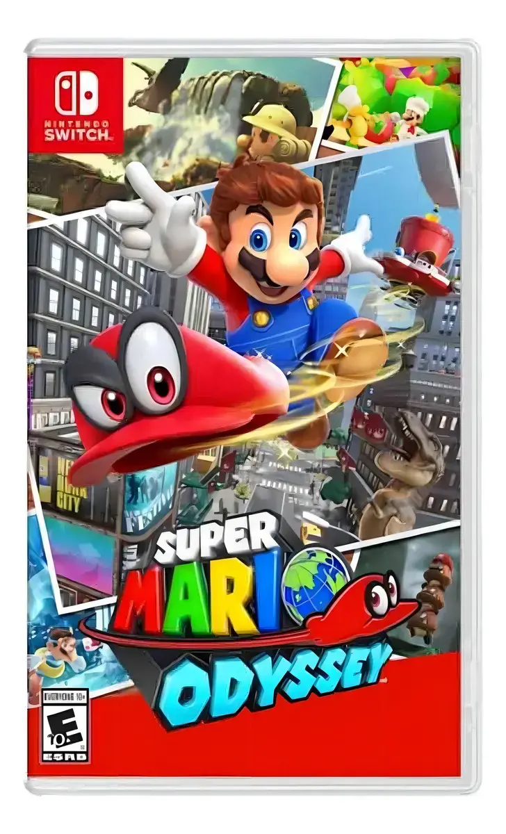 Super Mario Odyssey Switch Midia Fisica