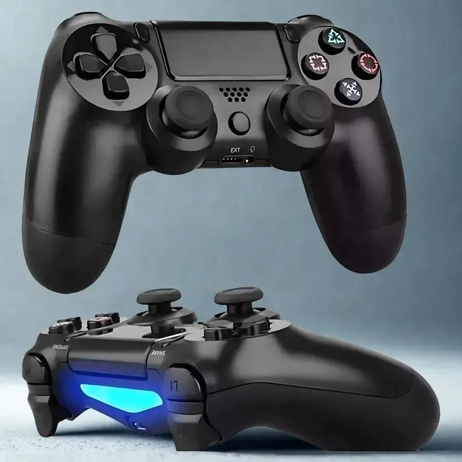 Wireless Game Controller For Playstation 4/PS4 Pro/Slim/PS3/PC/IOS/Switch Console W/ Turbo Dual Vibration - 1