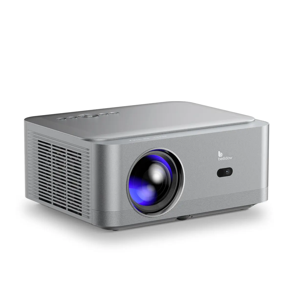 Bettdow Projetor 4k 8k 18000 Lumens [Netflix-Licensed] Hd 1080p nativo, Smart Projetores Retroprojetor Portatil 500 ANSI WiFi 6 BT 5 HDMI2.1, Auto Correção Trapezoidal, Foco Eletronico AC1082