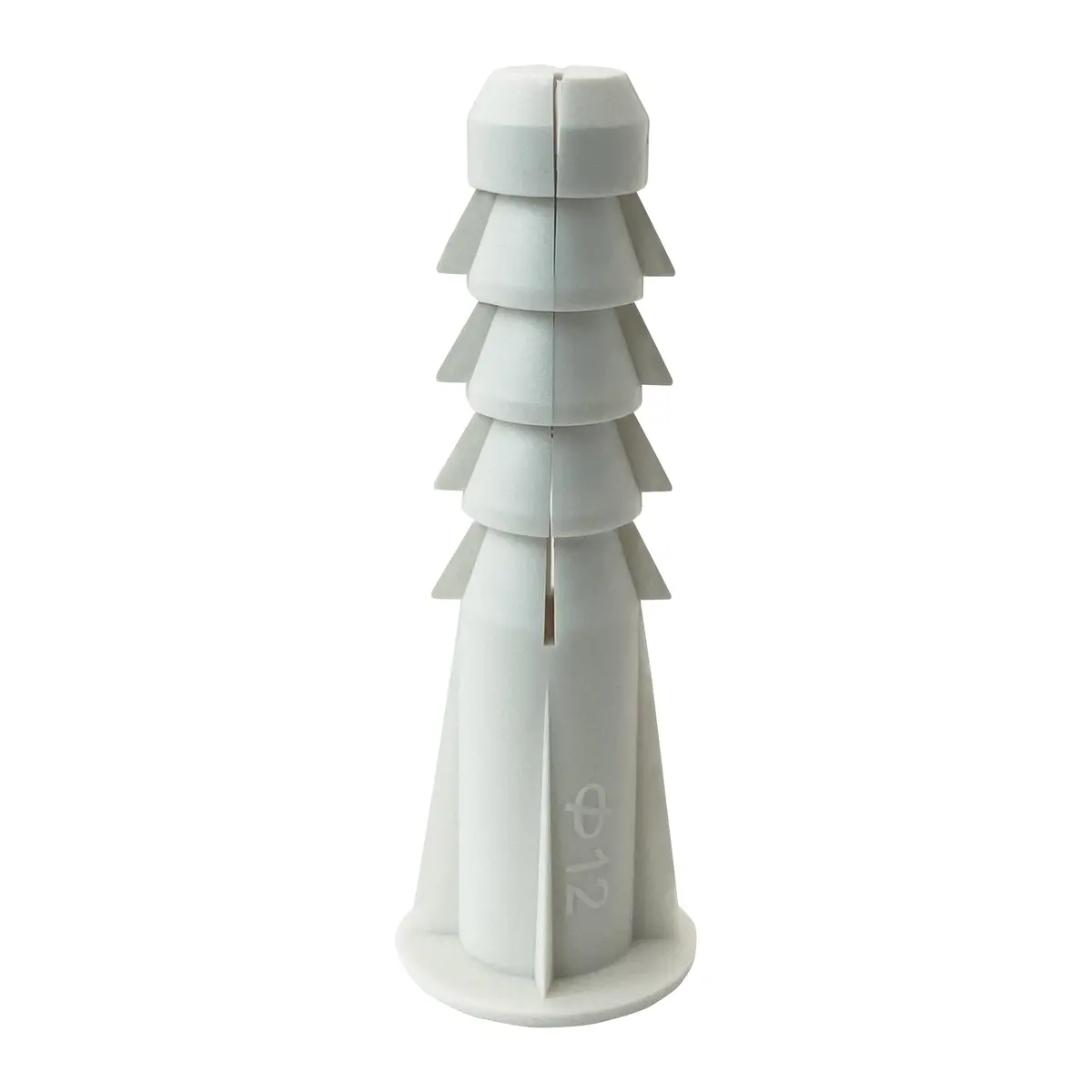 Sfor – Bucha SD Plástica com Aba 12 mm – 150 Peças - 1