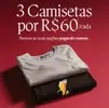 Leve 3 Camisetas da Reserva por R$ 60/Cada - 1