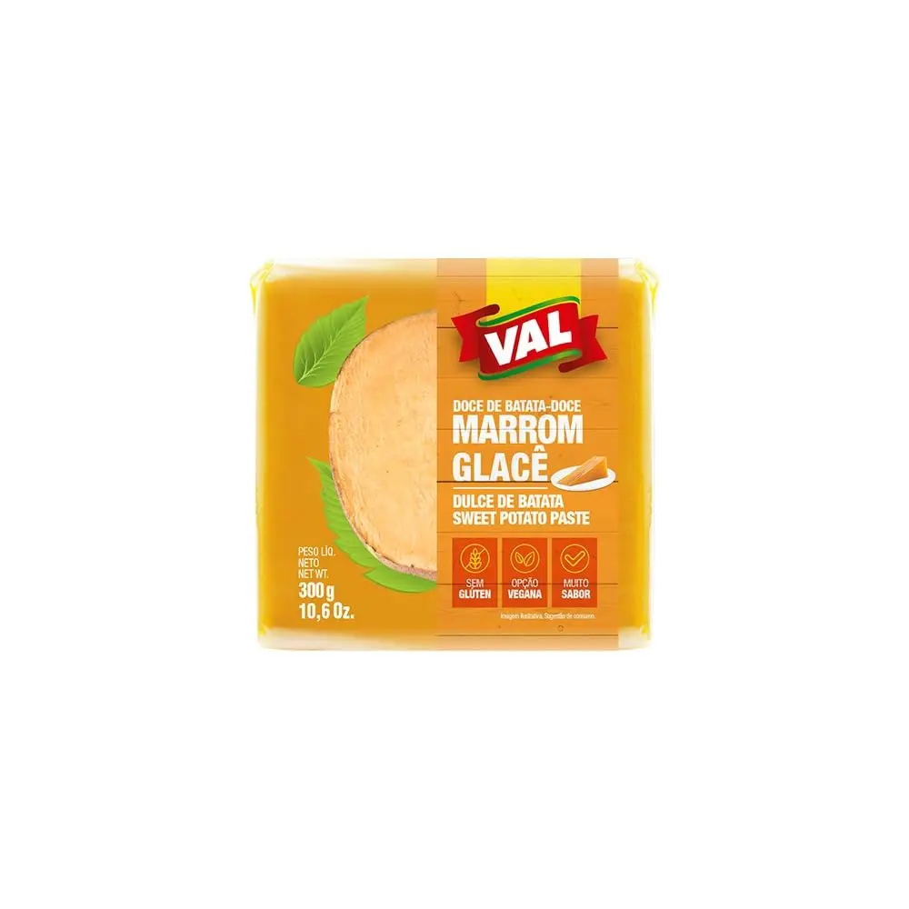 Doce de Batata-Doce Val, Marrom Glacê, 300g