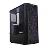 Gabinete Gamer Hexer 2 Mid c/ Vidro e 3 Fans Preto - 1