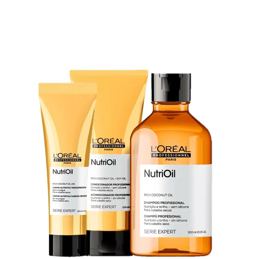 Kit L'Oréal Professionnel Serie Expert NutriOil Power Nutrição (3 Produtos)