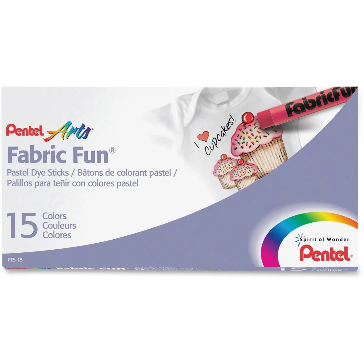 Giz Pastel para Tecido Pentel, 1 Unidade