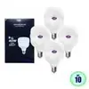[R$ 8,46 cada] Kit 10 Lâmpadas Bulbo 40W Branca Fria Atacado Led - 1