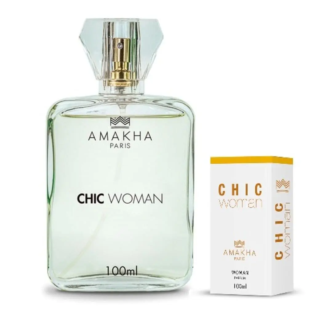 Deo Colônia Feminino Chic Woman 100ml - 1
