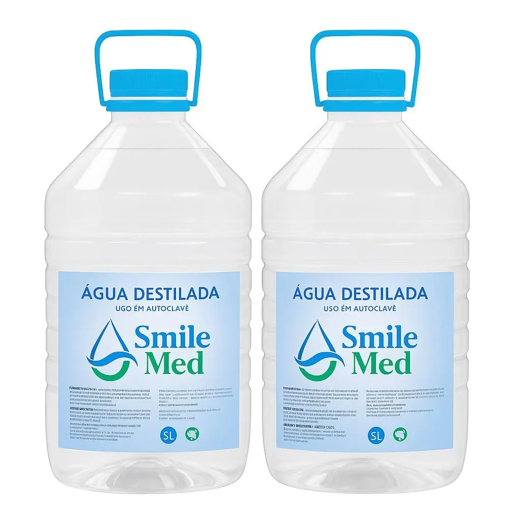 Kit Água Destilada 2x5L Para CPAP Autoclave E Umidificador - 1