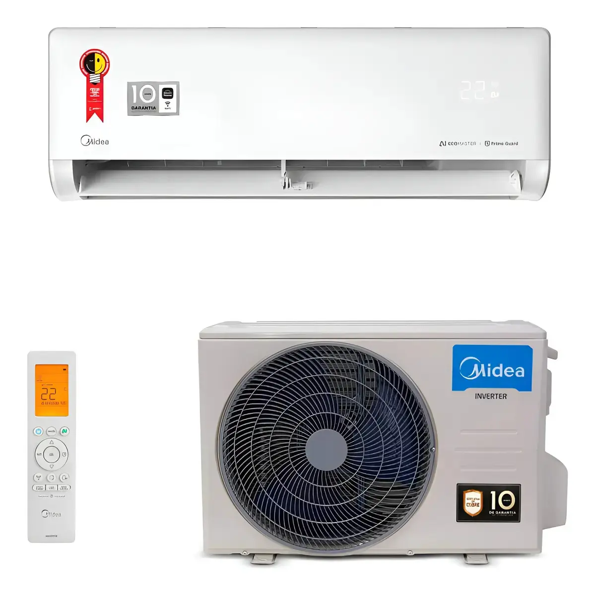 Ar Condicionado Inverter Midea Ecomaster 12000Btu Frio - 1