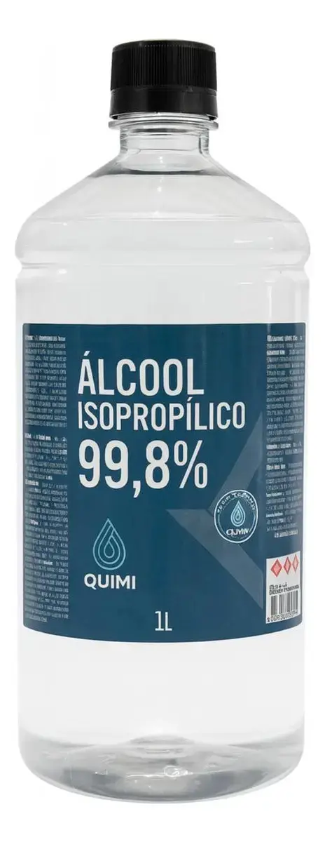 Álcool Isopropílico 99,8% 1l, Limpeza De Tela, Placa, Eletrônico, Isopropanol thumbnail 2