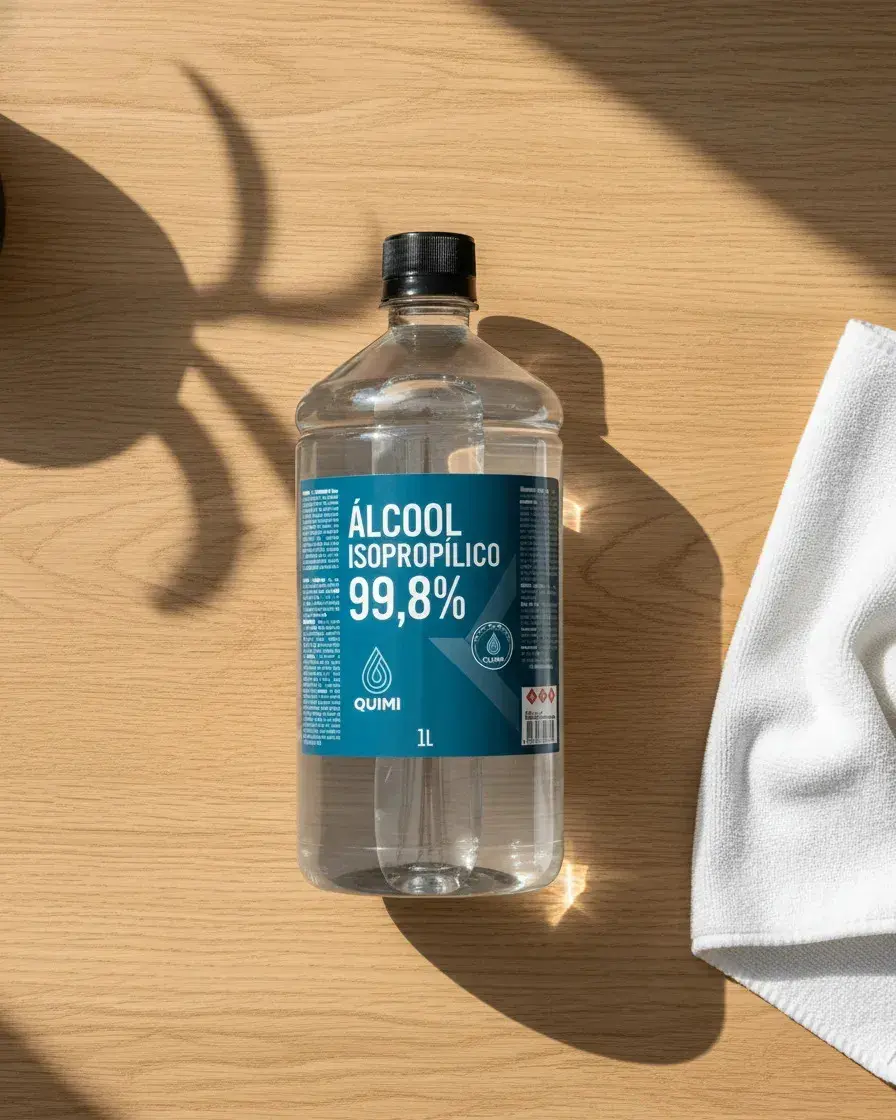 Álcool Isopropílico 99,8% 1l, Limpeza De Tela, Placa, Eletrônico, Isopropanol thumbnail 3