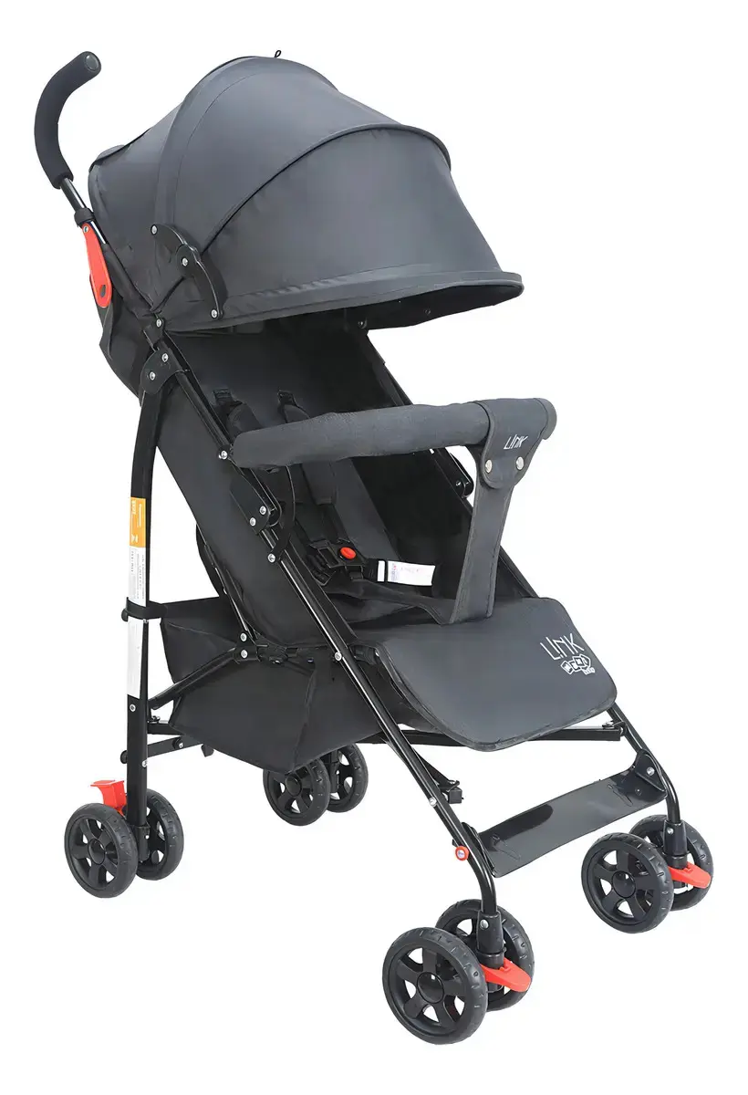 Carrinho Guarda Chuva De passeio Maxi Baby Até 15kgs cor Preto - 1
