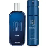 Combo Egeo Blue: Desodorante Colônia 90ml + Body Spray 100ml