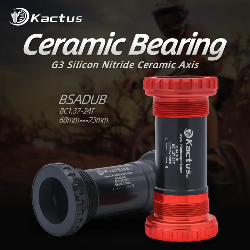 Rolamentos de Suporte BSA-DUB para Pedivela Cerâmico Compatível com Pedivela SRAM DUB Peças de Reposição para Bicicleta Leve com Largura de 68-73mm