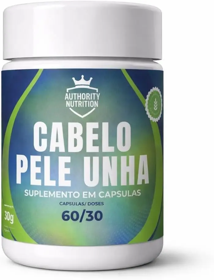 Cabelo Pele e Unha 60 Cápsulas Authority Nutrition