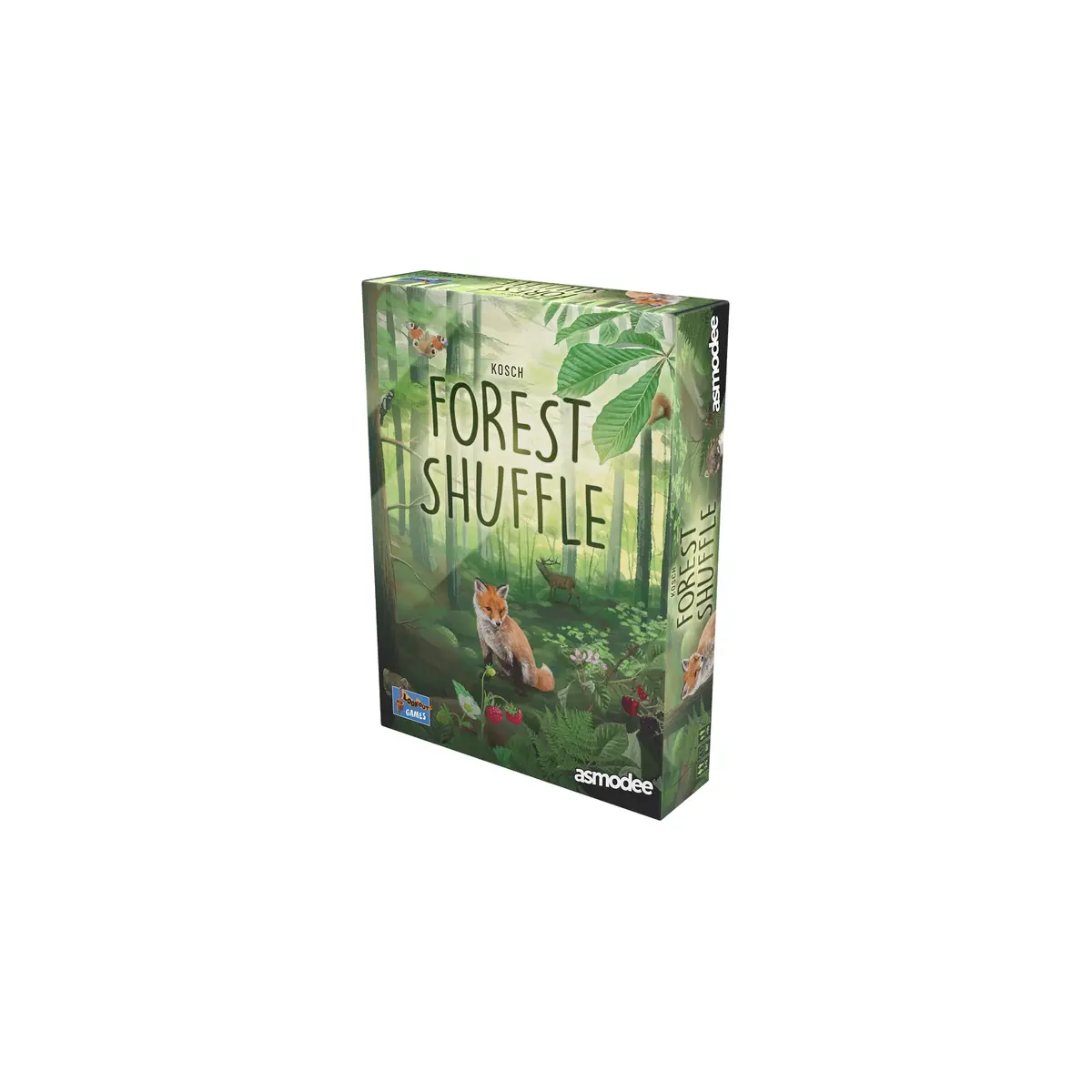 Asmodee, Forest Shuffle, Jogo de Cartas para 2 a 5 Jogadores | A Partir de 10 Anos, Partidas de 60 Minutos, Jogo de Construção de Estratégia Competitivo, Ideal para Família e Galera