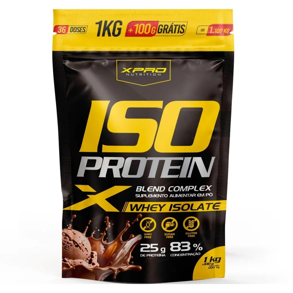 Whey Protein Iso Protein Blend Complex - XPRO Nutrition (1,1Kg, Chocolate)