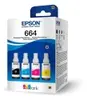 Kit 4 Tintas Epson 664 p/ Impressoras L Series - 1