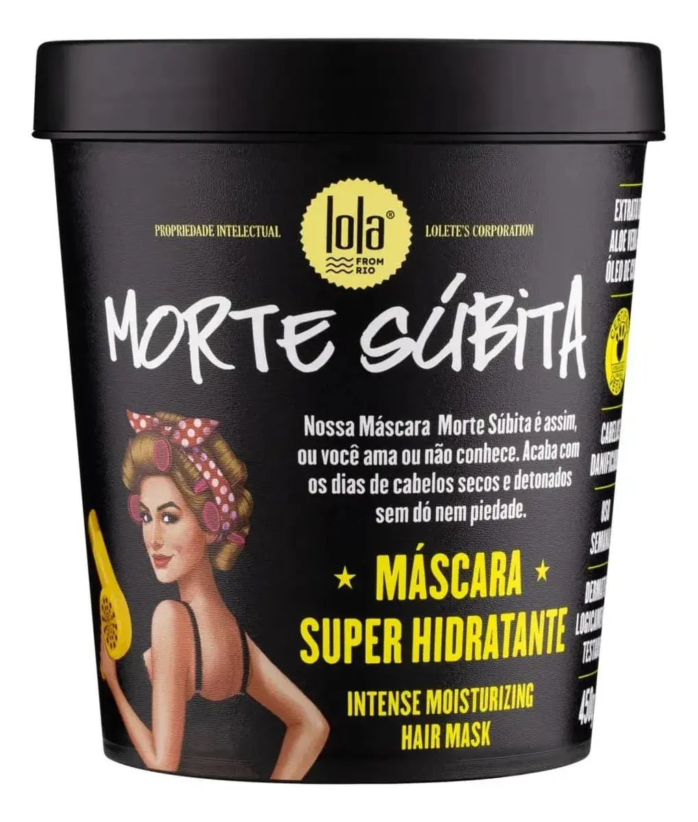 Máscara De Hidratação Morte Súbita 450g Lola Cosmetics