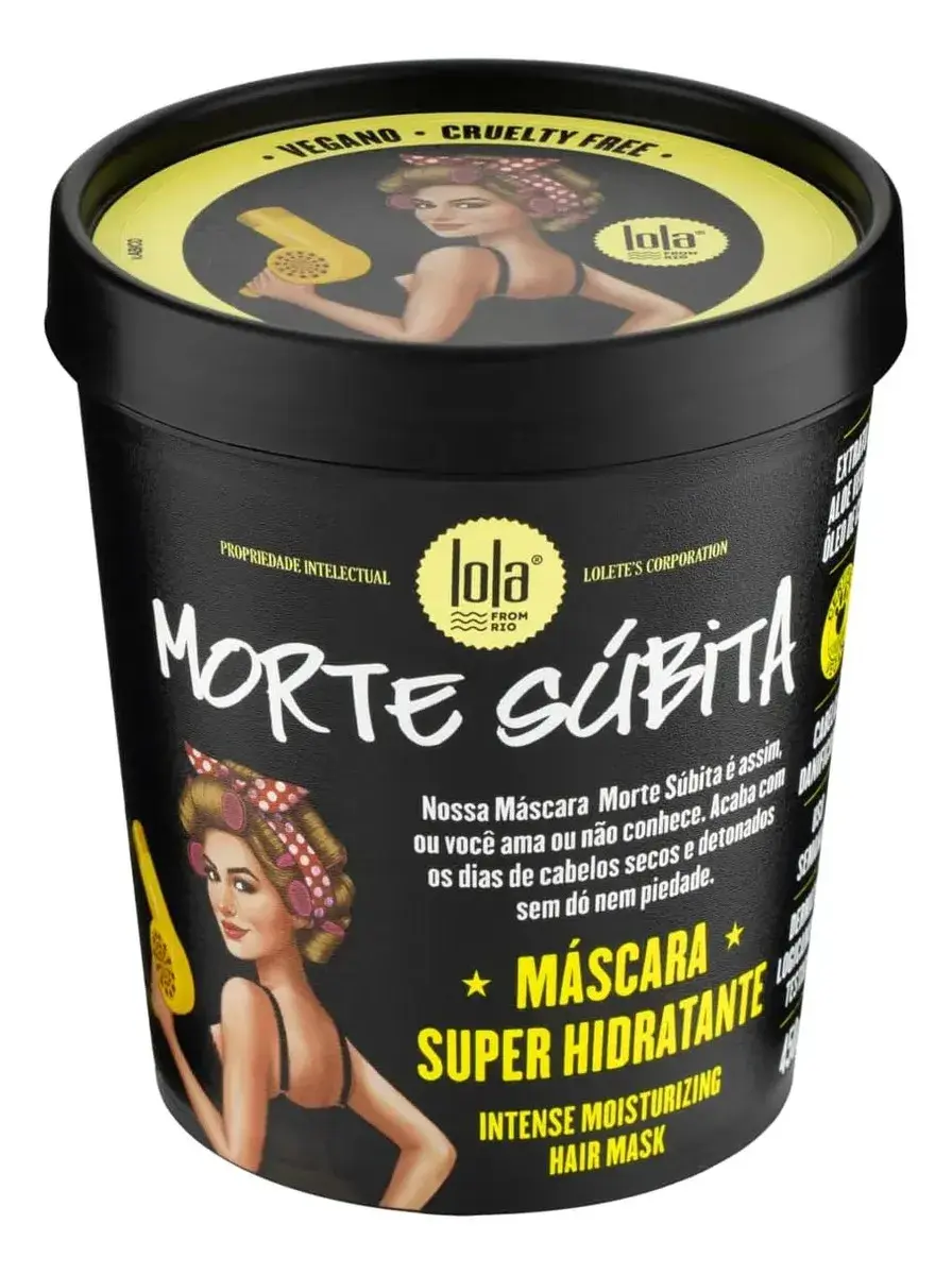 Máscara De Hidratação Morte Súbita 450g Lola Cosmetics thumbnail 2