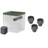 Kit Rolhas de Vinho para Fechamento a Vácuo 03 Unidades + Seladora a Vácuo com 5 Sacos Herméticos Reutilizáveis Electrolux - 1