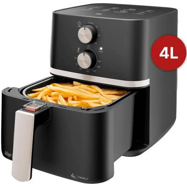 Fritadeira Elétrica Air Fryer WAP FAMILY 4 Litros, Temperatur