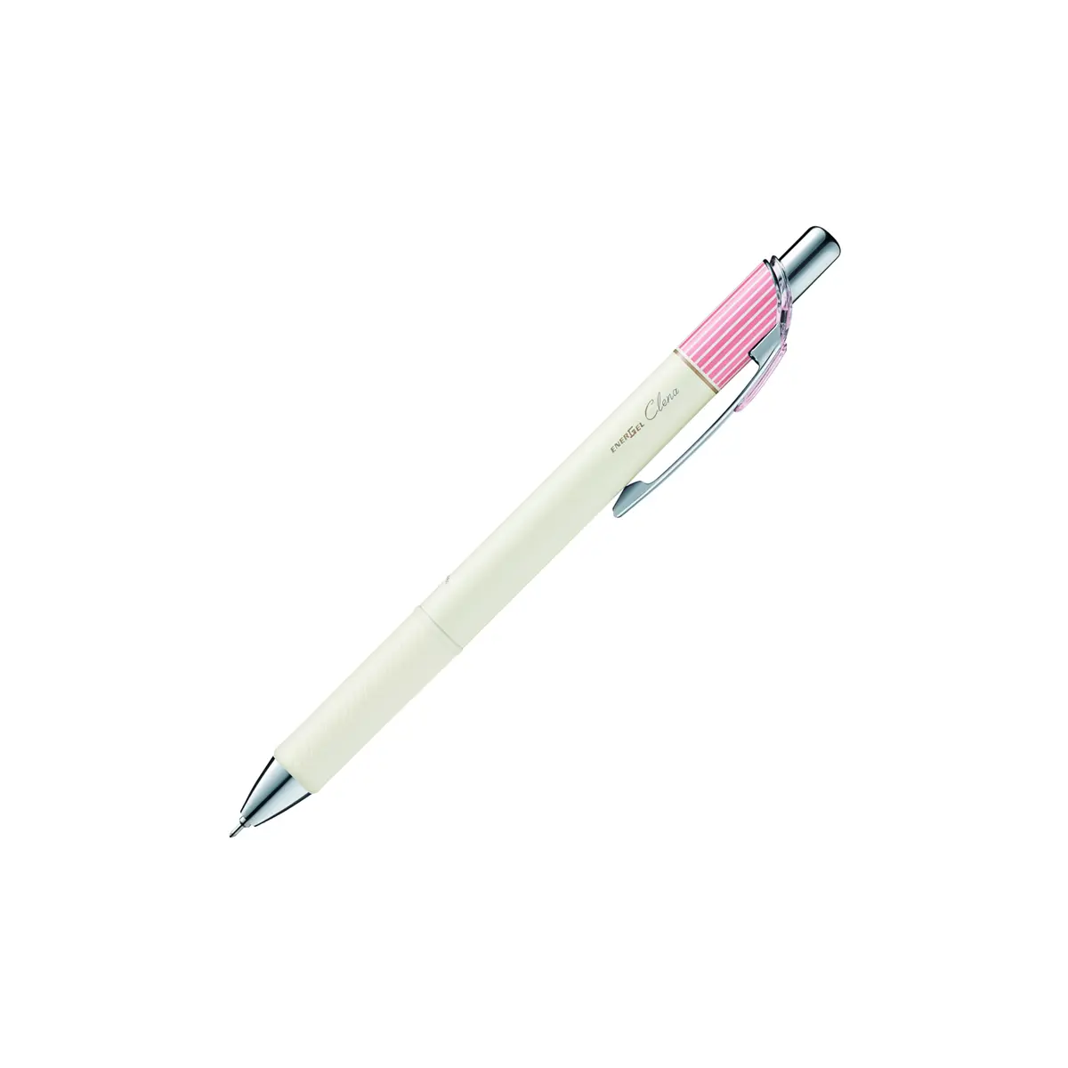 Pentel Caneta Gel Energel Clena 0.5 mm Corpo Rosa e Tinta Azul SM/BLN75LP-C