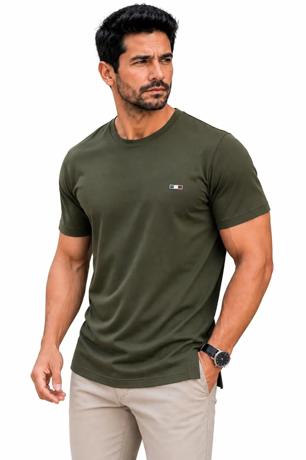 Camiseta Masculina Welgstana Gola O Premium+ Fio 30.1 Algodão