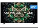 [Magalu] Smart TV 65" 4K UHD QLED Mini LED TCL 120Hz Wi-Fi Bluetooth 4 HDMI 2 USB - C6K - 1