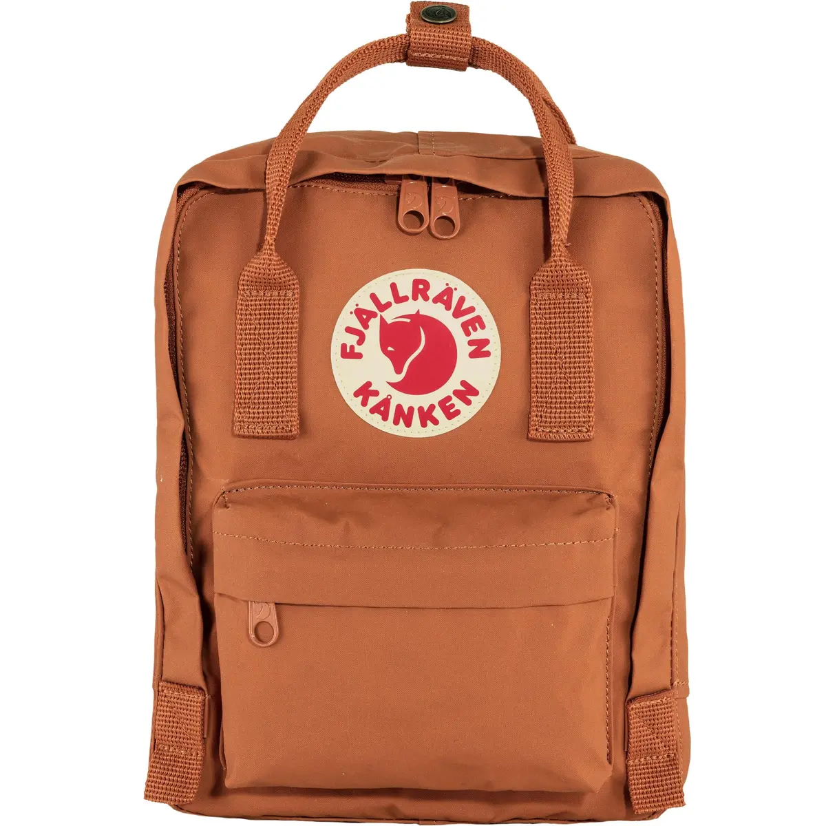 Mochila Fjällräven unissex Kånken Mini Marrom
