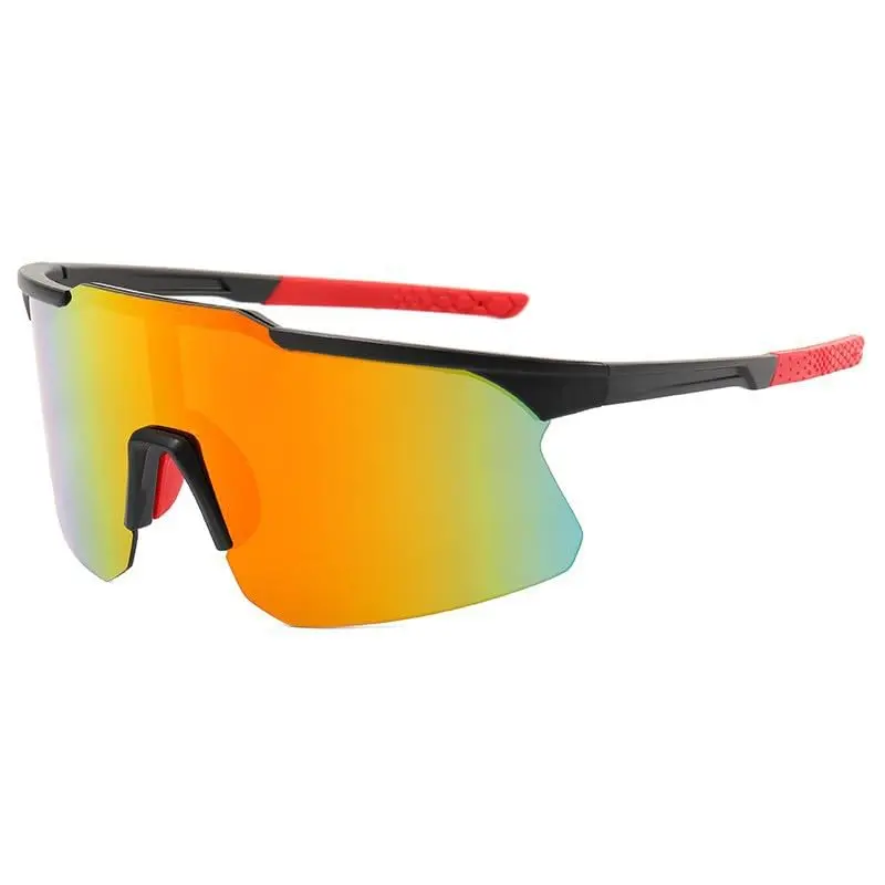 Óculos Esportivo UV400 Lente Espelhada com Estojo para transporte - Ciclismo, Triathlon, Corrida, MTB, Pesca