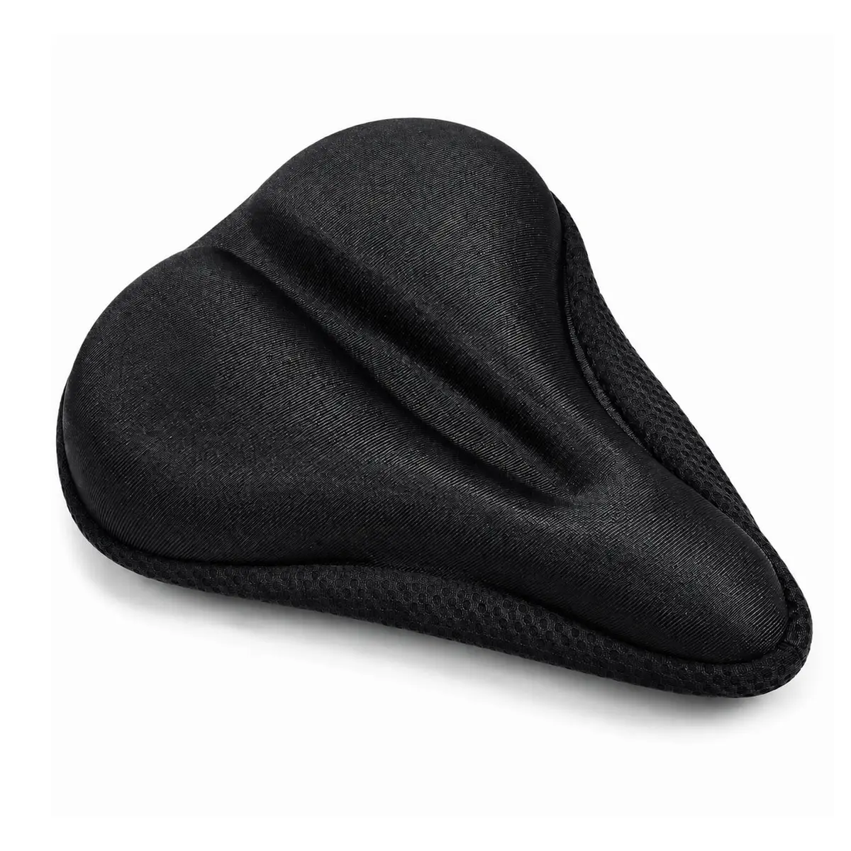 Capa de Banco para Bicicleta Almofada de Silicone Extra Larga com Design Ergonômico 3D para Passeio Ciclismo Confortável e Bicicleta Ergométrica - 1