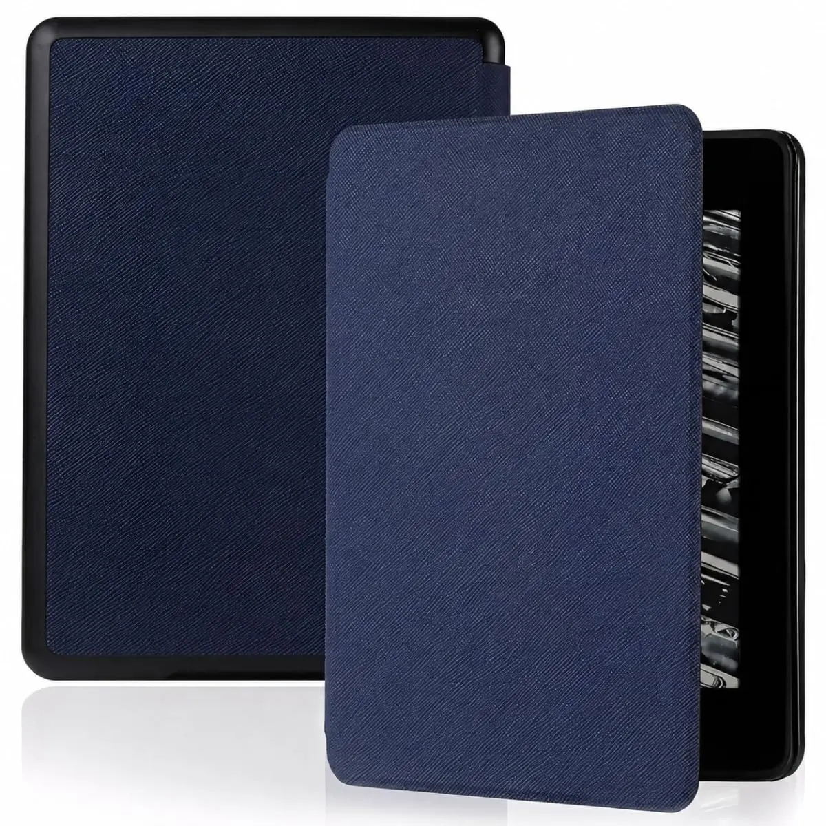 DECART Capa para Kindle 10ª Geração 2019 J9G29R - Azul Marinho | Rígida, Auto Hibernação, Fechamento Magnético, NÃO COMPATÍVEL No Kindle Paperwhite 10ª Geração 2018 (PQ94WIF)