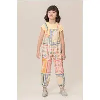 Infantil - Macacão Bugbee Tecido Estampado