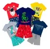 Kit 10 Peças Roupa Infantil Masculina 5 Camiseta + 5 Bermuda - 1