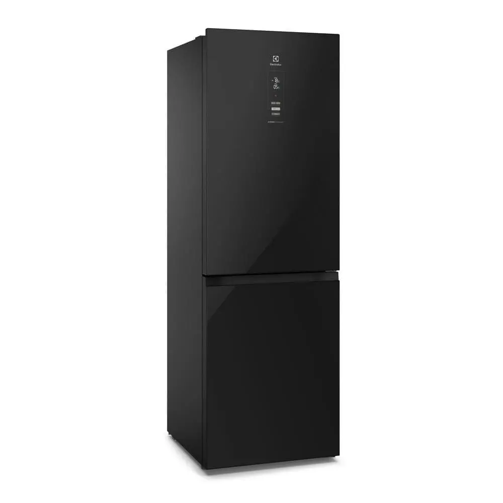 Geladeira Electrolux Frost Free Inverter 322L Efficient AutoSense Inverse Preta (IB42G) 220V