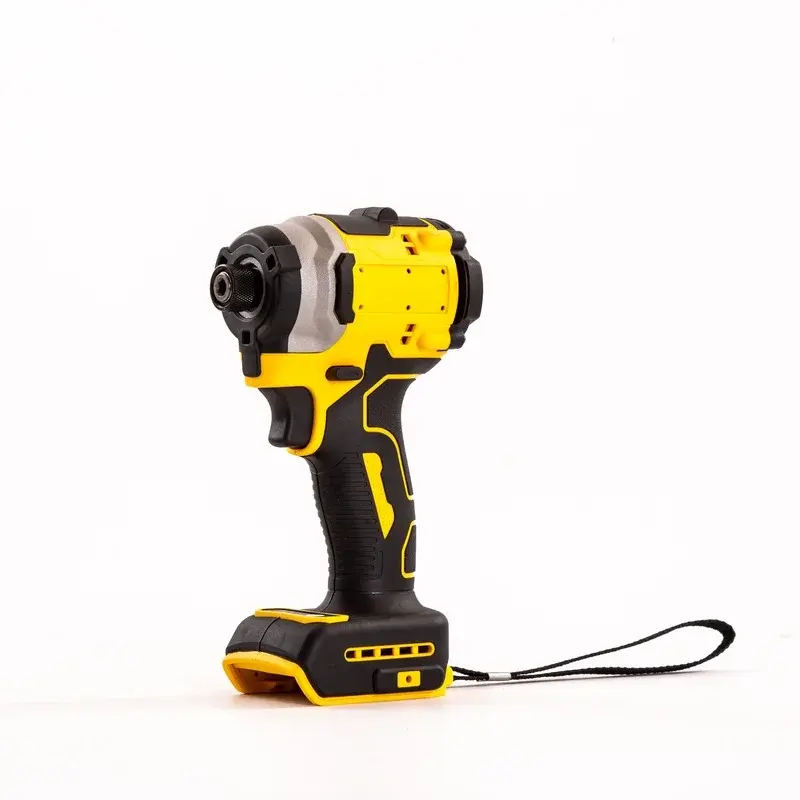 Parafusadeira de Impacto Profissional Compacta Sem Escovas de Alto Torque Recarregável Ferramenta Elétrica para Bricolagem, Carpintaria e Construção - 1