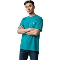 Camiseta Champion Life Manga Curta Azul Petróleo Masculino