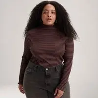 Camiseta Levi's® Pl Flora Mockneck - 1X - 1