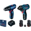 Kit Bosch GSB/GDR 12V c/ 2 Baterias e Maleta - 1