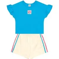 Infantil - Conjunto menina em cotton Brandili - 1