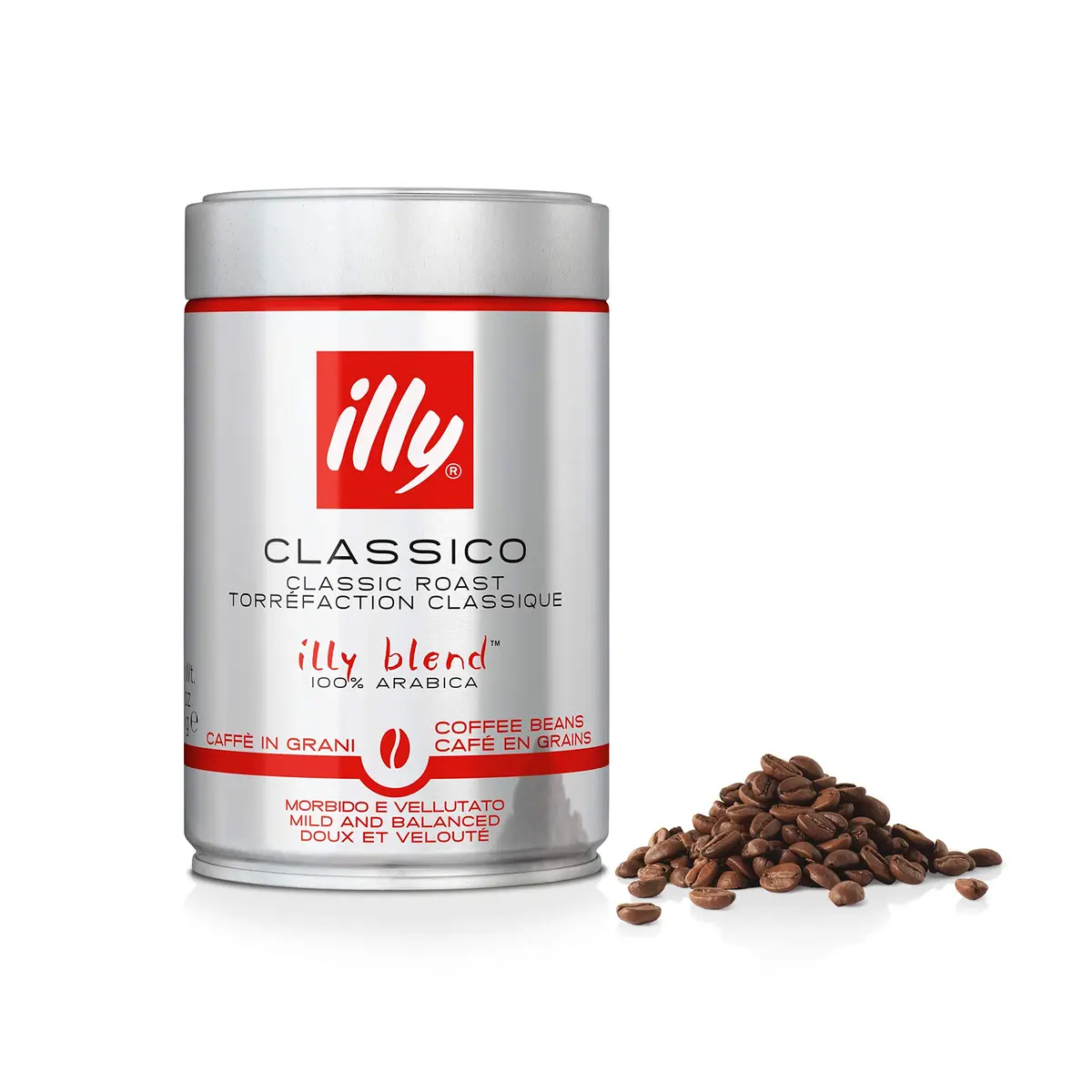 Illy Café em grãos Torrado CLÁSSICO, 1 lata de 250 gr - 1