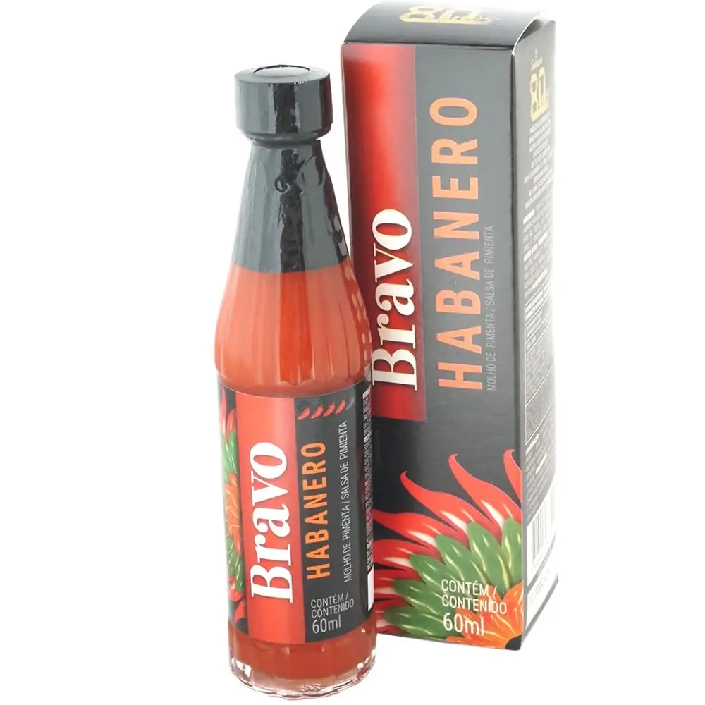 Bravo Molho Pimenta Bravo Habanero 60 Ml
