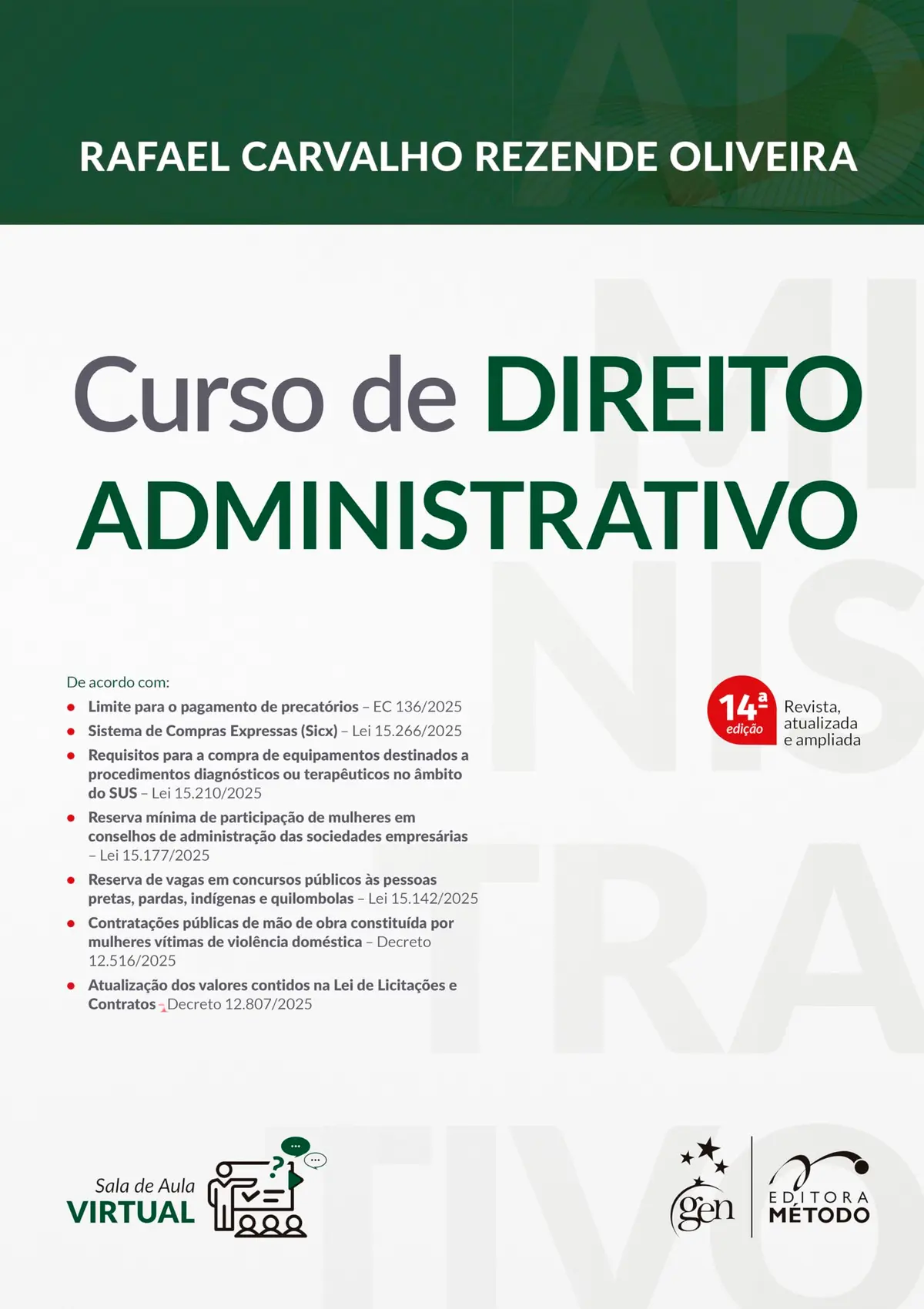 Curso de Direito Administrativo - 14ª Edição/2026 - 1