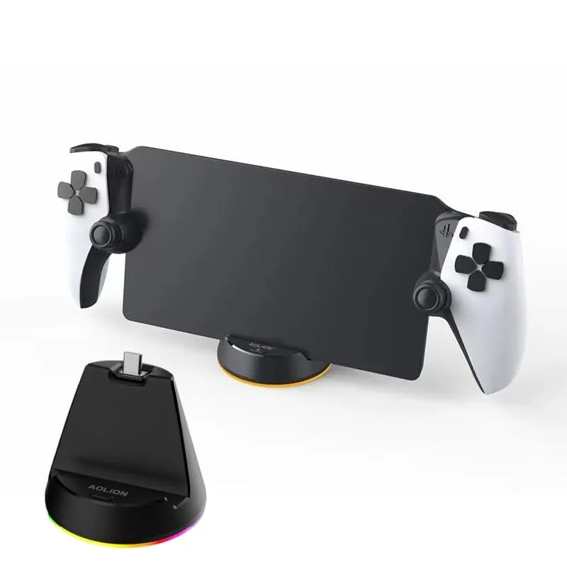 Suporte de Carregamento para PS Portal Base Carregamento Dock para PSPortal | Base Carregamento para PS Portal Estação De Carregamento Dock com LED, Petro