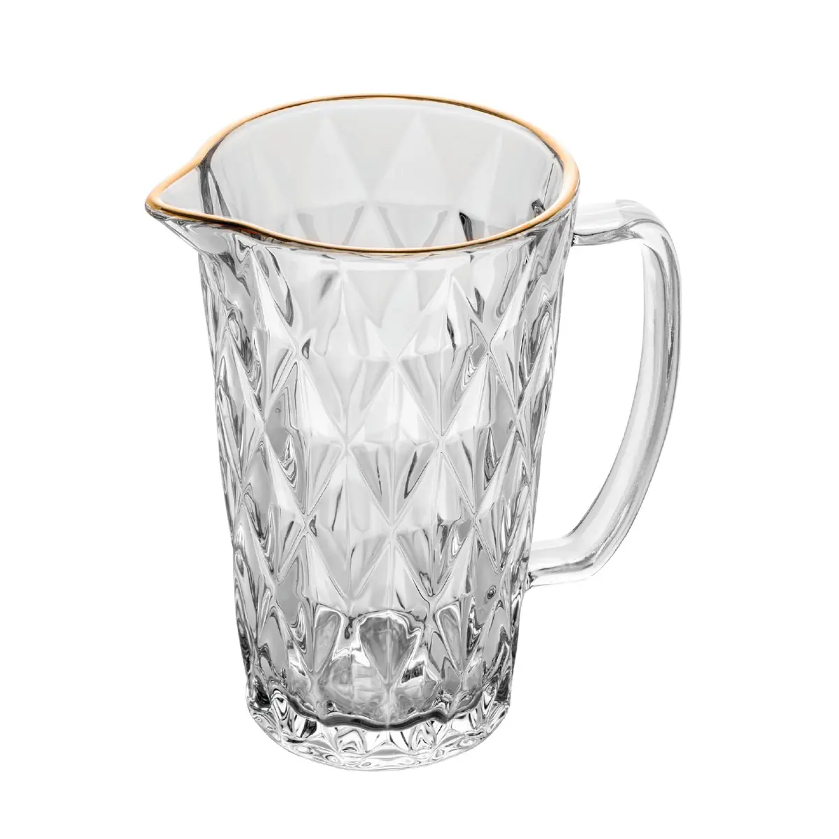 LYOR - Jarra de Vidro com fio de Ouro Diamond 1,14L