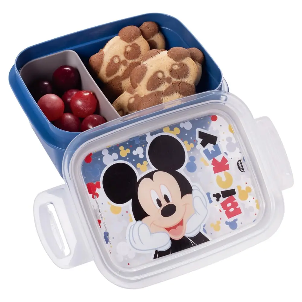 Plasútil Pote Marmita Hermética de Plástico com Travas Disney Mickey 630 ml
