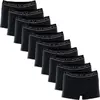 Kit 10 Cuecas Algodão Boxer Adulto Masculino Original Usee Brasil - 1